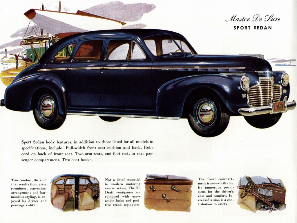 1941 Chevrolet Full-Line Brochure Page 2